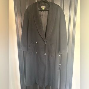 Charter Club Classic Black Pea Coat